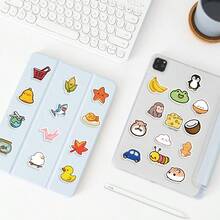 100PCS Cartoon Mini Animals Graffiti Stickers For Helmet Bicycle Hand Account Pencil Case Decals - 1 Set - View 11