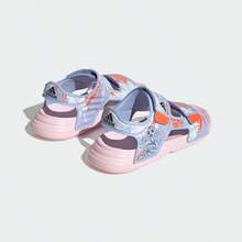 Adidas 阿迪达斯 X 迪士尼 儿童魔术贴运动休闲凉鞋 - 淺藍色 - 查看 6