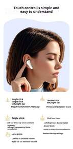 ASUS a豆R11 ANC ENC Wireless Earbuds, Bluetooth 5.4, 400mAh Battery with 20 Days Standby, IPX5 Waterproof, Low Latency for Gaming Music – black - 查看 8