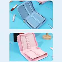 Portable Knitting Kit Case Organizer Bag Crochet Hook Zip Waterproof Storage Bag DIY Sewing Needle Accessories Set Storage Bag - Multicolor - View 2