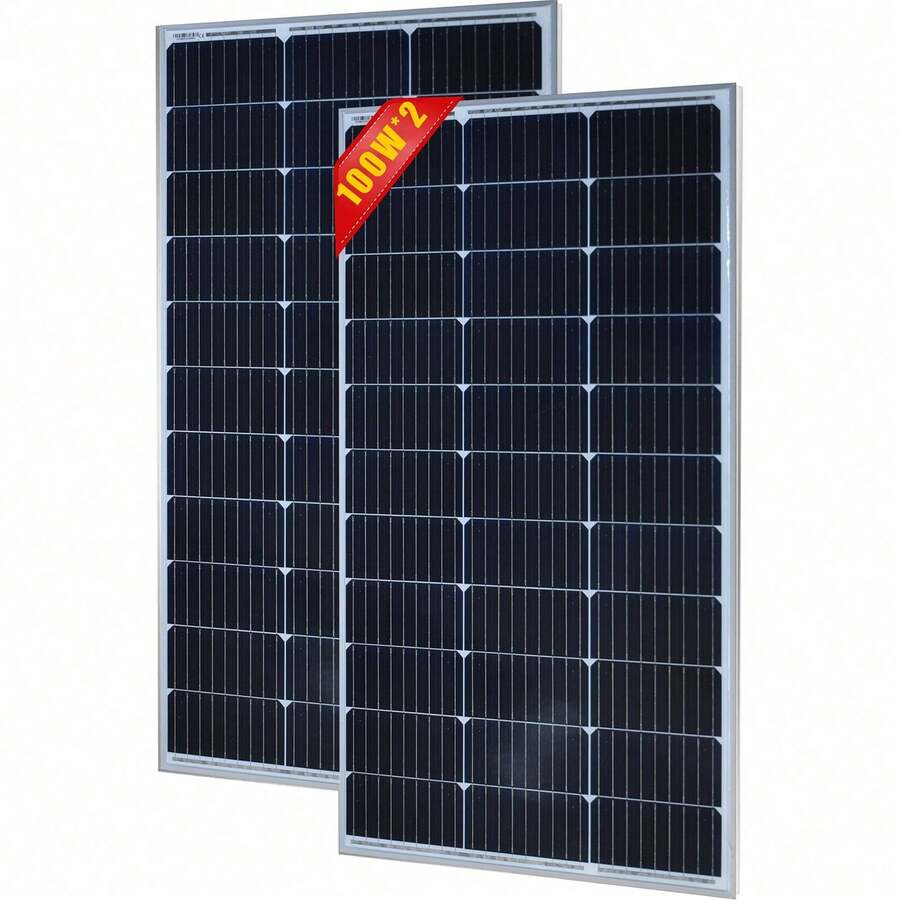 JINGYANGPV Solar Panel - 黑色 - 查看 1