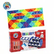 sengso Rainbow Magic Ruler 24/36/48/72 Block Sturdy And Fun Children Puzzle Educational Toys High-Quality 3D Cube Ruler Toys For Boys And Kids Gift For Child Gift Boxed - Multicolor - View 10