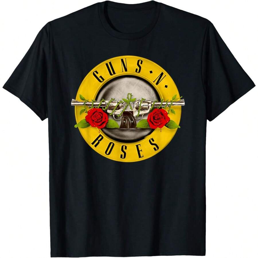 Guns Roses Official Bullet Logo T-Shirt - Multifärgad - Visa 1