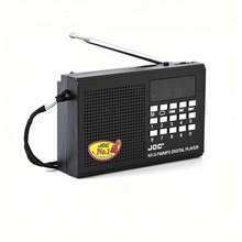 Đài phát thanh bỏ túi 1200mAh, mini di động, nhiều chế độ phát nhạc, giắc cắm tai nghe, FM/MP3/TF/USB, thời lượng pin dài, loa không dây cho cắm trại ngoài trời, họp mặt gia đình, hỗ trợ kết nối điện thoại, phát nhạc, quà tặng, thích hợp cho chạy bộ. - Xem 12