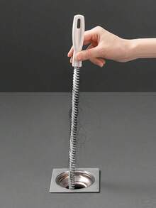 Professional Dryer Vent Cleaning Brush - Effective Lint-Cleaner Tool For Home Dryer Vents, Laundry Room Essentials, And Drain Cleaning Equipment - Easy To Use, Extendable, And Reusable Dryer Vent Duster - White - View 8