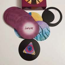 3.35*3.35inch INUK Card OH CARD Psychology Cards Board Game 88pcs Round Cards+ 10 Cutting Cards - Multicolor - View 2
