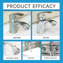 水龙头清洁剂 - 去除水龙头、淋浴喷头、不锈钢制品上的顽固水渍，家居清洁 - 100毫升 - 查看 7