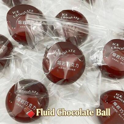 减压巧克力球 - 慢回弹 - 熔岩巧克力 - 可塑性流体巧克力球 - 挤压玩具 - 触觉感官玩具 - 互动游戏 - 生日礼物 - 节日礼物 - 复活节礼物 - 情人节礼物 - 圣诞节礼物 - 万圣节礼物 - 礼品 - 玩具