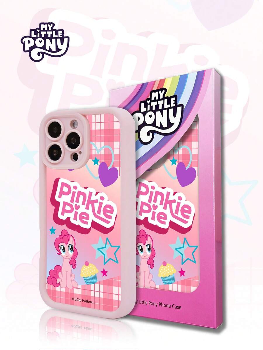 MY LITTLE PONY 1个官方卡通少女手机壳，适用于三星GALAXY S23、GALAXY S24、GALAXY S25、苹果17、17 Air、17 Pro、17 Pro Max、11、12、13、14、15、16 Pro、16 Pro Max、14 Plus、15 Plus、16 Plus、15 Pro Max、16 Pro、16 Pro Max、XR、XS Max、X - 粉色 - 查看 1