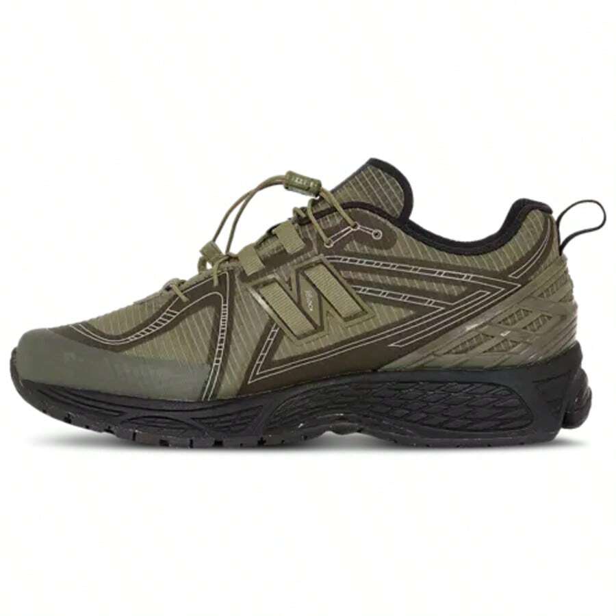 New Balance 1906R Black Gold Men's U1906RJM | Modern Street Style, Comfortable All-Day - Army Green - View 1