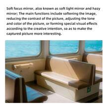 【附赠柔光镜片】白色柔光滤镜/黑色柔光滤镜，一键打造梦幻人像氛围，梦幻高光神器，即使在逆光下也能柔化肌肤，为人像增添柔和光晕，适用于单反相机镜头。多种直径可选：37/39/40.5/43/46/49/52/55/58/62/67/72/77/82mm。 - [套餐一]白柔鏡+黑柔鏡2片裝 - 查看 3