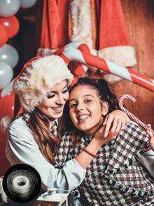 1卷/4卷 5米/卷 双孔气球链丝带，生日派对装饰品，背景墙装饰，婚礼拱门气球链，周年庆典 - 查看 8