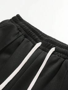 3条装男士休闲宽松直筒户外运动裤，适合春夏穿着 - 寶藍色 - 查看 6