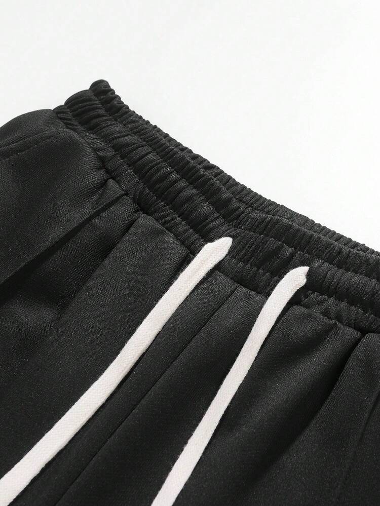 3pcs Men's Casual Loose Straight Leg Outdoor Sports Pants For Spring & Summer - Royal Blue - View 6