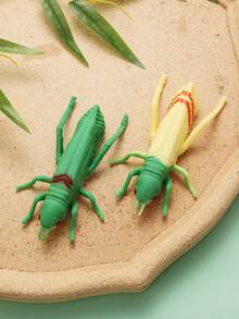 Pack Of 2 Creative Simulated Locust Ballpoint Pens, Student Gel Pens With Silicone Casing. Writing Pens, Signature Pens, Student Writing Supplies, Back-To-School Gift, Student Gift, Simulated Insect Pens. - Locust Ballpoint Pen - View 7