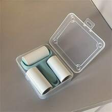 Set de 3 rodillos quitapelos para mascotas, con hojas adhesivas de repuesto, adecuado para ropa, sofá y cama - Conveniente y reutilizable, apto para el hogar y los viajes - juego de 3 piezas - Ver 9