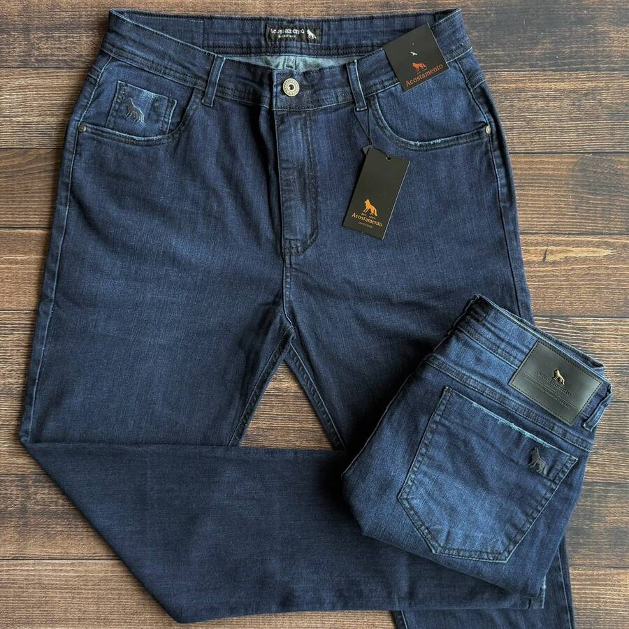 Acostamento Men's Jeans - Màu xanh bảo bình - Xem 1