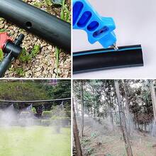 Automatic Irrigation Adjustable Nozzles, Drip Irrigation Micro-Sprinklers-Adjustable Flow Rate, Equipped With An Opener, Durable Plastic Material, Blue, Suitable For High-Efficiency Irrigation Systems In Lawns, Gardens, Orchards, And Vegetable Greenhouses. - Sprayer - View 8