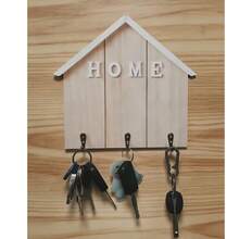 一套北欧风格木质墙钩，创意玄关衣帽架，钥匙架，家居墙面装饰 - 彩色 - 查看 6