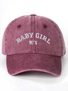 1pc Adjustable Soft Top Girl 90'S Casual Baseball Cap For Women - Girl 90s - View 17
