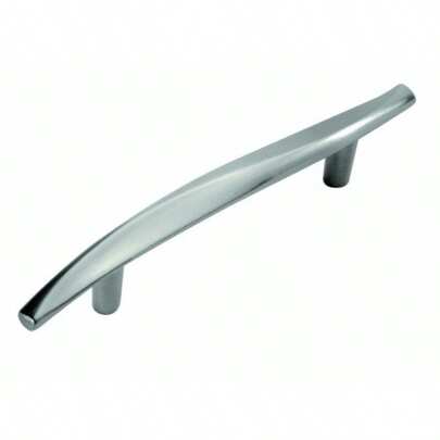 1 Pack Solid Core Kitchen Cabinet Pulls Luxury Cabinet Handles Hardware For Doors And Dresser Drawers 3 Inch Hole Center Satin Nickel Surge Collection