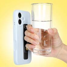 Multi-Pack Silicone Elastic Phone Finger Ring Holder, Expandable Stand Suitable For Most Phones And Tablets (Black) - Black - View 5