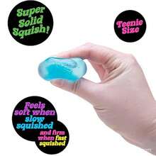 Nice Cube – Soft Squishy Sensory Fidget Toy With Smooth Elastic Texture, Fun Stress Relief & Focus Helper For Playtime, Portable Compact Design, Perfect For Classroom Activities And Daily Play, Ideal Gift For Kids' Fun And Relaxation - Màu tím 1 - Xem 5
