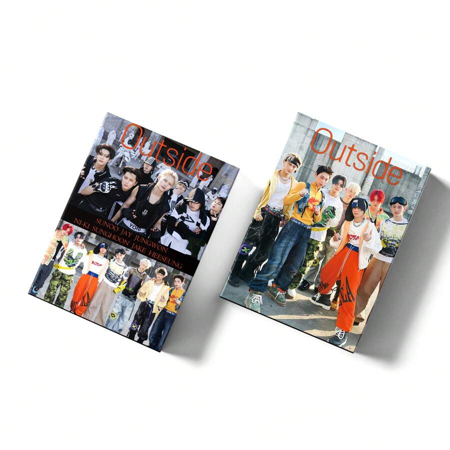 55 tấm ảnh mini Sunghoon Sunoo Jungwon EN.HYPEN, Album mini phiên bản ngoài trời, ảnh LOMO in HD, đồ sưu tầm nhóm nhạc nam K-POP, quà tặng ủng hộ fan, ảnh chủ đề ngoài trời, đồ trang trí sổ lưu niệm DIY, quà tặng sinh nhật, ngày lễ, ngày Valentine sáng tạo dành cho fan ENGENE 2026 - Nhiều màu - Xem 1
