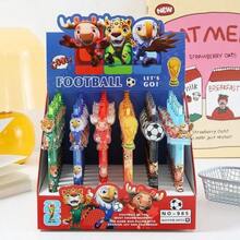 2026 US Canada Ink Neutral Pen Black 0.5mm Mascot Acrylic Patch Pen Football Press Pen Student Stationery - Multicolor - View 7