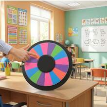 1pc Customized Game Spinner To Create Atmosphere, Premium Wine And Battle Wine Spinner, Drinking And Entertainment Prop, Home Entertainment Toy - Multicolor - View 6