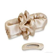 4 pièces Set de rouleaux bouclants sans chaleur - Rouleaux bouclants satin sans chaleur, têtes de fers à friser, pas besoin de chaleur pour des boucles pendant le sommeil, kit de coiffure, set de coiffure pour salon de coiffure, produits capillaires essentiels de voyage, soins capillaires, accessoires capillaires - Multicolore - Voir 12