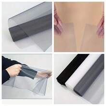 1 tấm lưới chống muỗi, chống côn trùng Nano PPT tự lắp đặt, lưới chống muỗi chống bụi, chống thấm nước vô hình, tự lắp đặt, lưới cửa sổ PVC, màn chống muỗi, màn chắn phòng khách, phòng ngủ, màn chống muỗi, lưới hàng rào, vật liệu dùng trong nhà và ngoài trời. - trắng - Xem 7