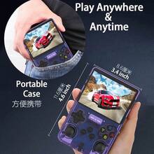 R36S Portable Console + 15,000 Games, 64GB Linux Video Game, 3.5 Inch IPS Screen - 查看 6