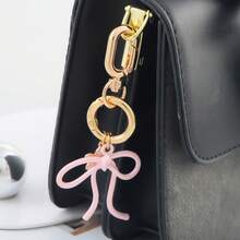 2pcs Double Opening Swivel Clasp Clips, Metal Swivel Spring Snap Hooks, Key Chain Clip With Key Ring For DIY Crafts, Keychains - Multicolor - View 8