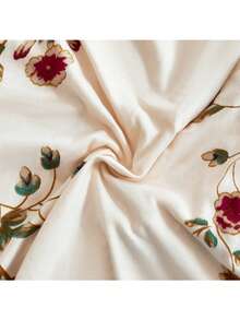 1pc Geometric Line Print Milk Silk Universal Stretch Sofa Cover & 1pc Unfilled Throw Pillow Cushion Cover - Multicolor - View 8