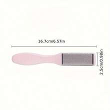 Cepillo exfoliante de doble cara, elimina callosidades y piel muerta, herramienta para el cuidado de los pies - Multicolor - Ver 2