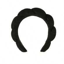 1件装女士高帮海绵针织云朵发箍 - 夏季洗面奶发饰 - 彩色 - 查看 9