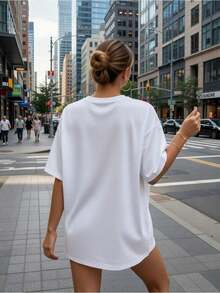 1pc Y2K Silly Cat Shirt 90s Kawaii Aesthetic Cat Meme TShirt, Harajuku Trashy Y2K Kitten Tee, Silly Cats Shirt , Funny Cat Y2K Kidcore Top - 白色 - 查看 4