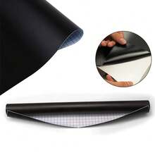 1卷黑板墙贴，DIY黑板墙贴，适用于办公室、家庭，可移除防水墙贴，用于翻新房间 - 多色 - 查看 3