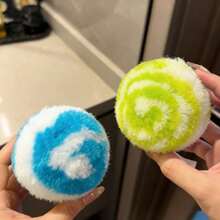 3/5pcs Soft Silicone Cleaning Balls, Creative Lint-Free Cleaning Tool For Bathroom Sink, Faucet, Household Use - Multicolor - View 6