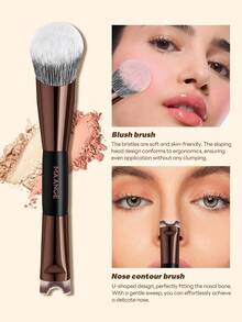 MAANGE 17/18件套专业软毛铝管化妆刷套装，包含17支化妆刷+1个收纳盒，包括粉底刷、眼影刷、眉刷、晕染刷、高光刷、遮瑕刷，适用于粉状、液状、膏状化妆品，适合日常使用和旅行携带，是送给朋友的化妆工具好礼。 - 彩色 - 查看 10