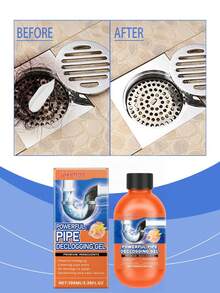 jakehoe 管道疏通剂，家用水槽、厨房、马桶管道维护剂。专为快速溶解各种堵塞物并恢复排水畅通而设计。 - 粉狀 - 查看 3