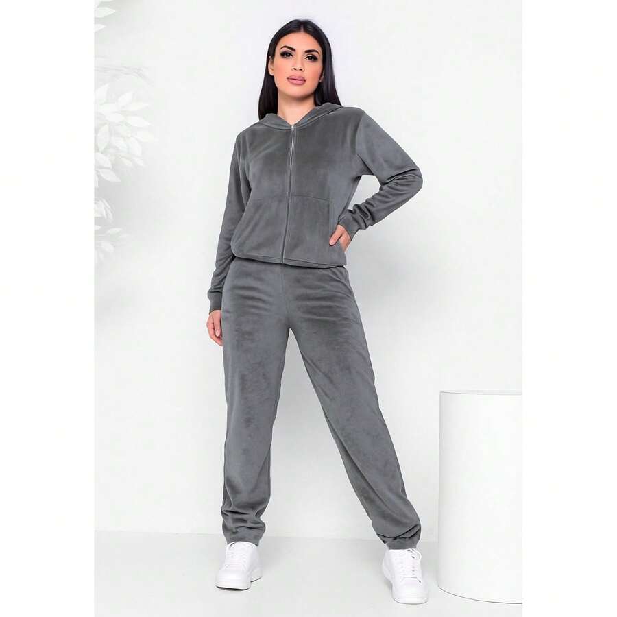 Women Sweatshirts - Grey - View 1