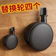 Portable Double-Deck Coffee Table Small Trolley, Retro Style Storage Rack, Sofa Side Cabinet, Snack Small Table, Cross-Border Coffee Table - Ivory White Belted Storage Rack - View 9