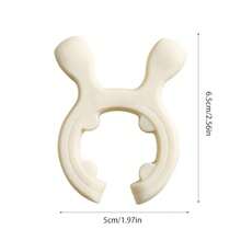 1 st hjortformat silikonskedsstöd, köksredskapshållare, värmebeständigt köksredskapsställ, spillhållare för spishäll, viktigt tillbehör för matlagning - Multifärgad - Visa 8