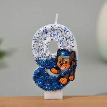 Themed Party Candles, Cute Puppy Birthday Candles, Anniversary Celebration Candles, Themed Party Candles, Birthday Candles, Holiday Party Candles, 0-9 Numeric Birthday Candles - Multicolor - View 11