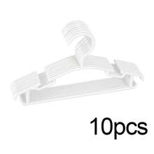 10/20pcs Kids Hangers, 10.63 Inch Small Plastic Children's Clothes Hooks, Durable Non-Slip Hangers, Kids Hangers, Baby Hangers, Plastic Baby Clothes Hangers, Extremely Durable Children Hangers, Toddler Hangers, Baby Room Clothing Storage - Multicolor - View 11