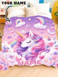 Selimut Foto Personalisasi, Selimut Teks Kustom, Selimut Bermotif DIY, Selimut Potret Foto Kenangan, Hadiah Ulang Tahun, Hadiah Penuh Perhatian - MultiWarna - View 12