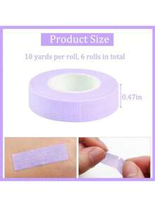 1 Roll Of Eye Makeup Tools, Including Eye Shadow Stickers, Breathable Eyeliner Pen And Eyelash Extension Paper Stickers, Invisible Face Makeup Tape, Instant Face Practice Makeup Tape, Face Lifting Plastic Tape, Eye Shadow Tape, Eyeliner Pen Tape (1.25cm*4.5m), Makeup Tools, Eyelash Tools, Face Lifting Tools - Multicolor - View 17