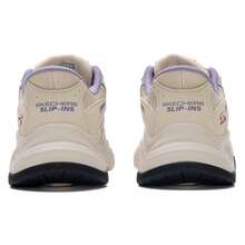 Skechers أحذية كاجوال للنساء، سلسلة D'LITES أحذية رياضية كاجوال بنمط رباط، أحذية رياضية مريحة وخفيفة الوزن، أحذية تدريب رياضية للخارج، 117687-NAT - اللون الطبيعي - مشاهدة 5